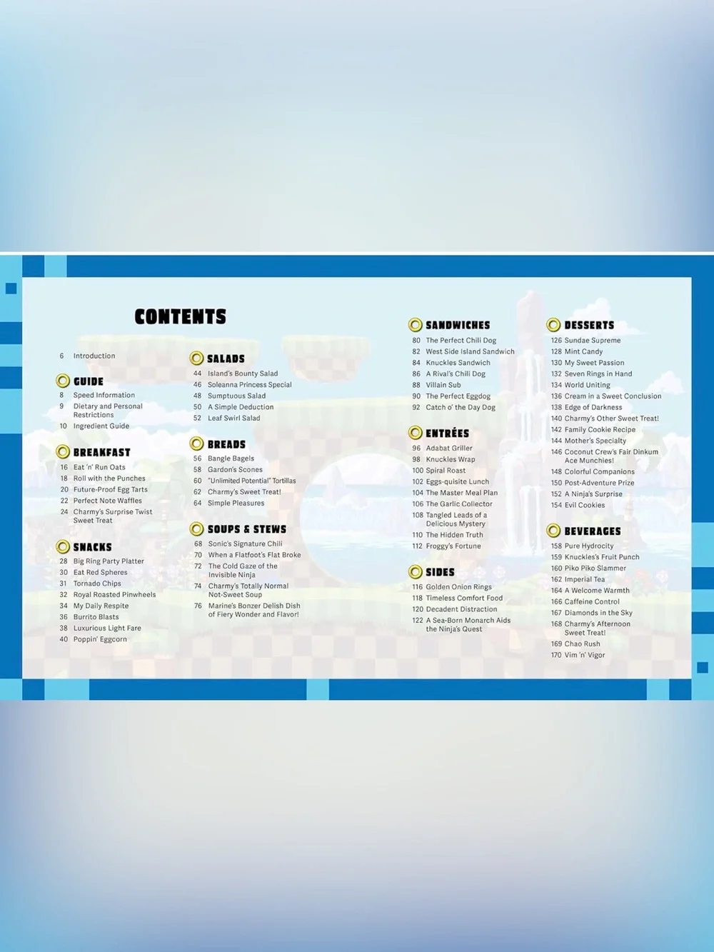 Sonic the Hedgehog: The Official Cookbook By Victoria Rosenthal And Ian Flynn